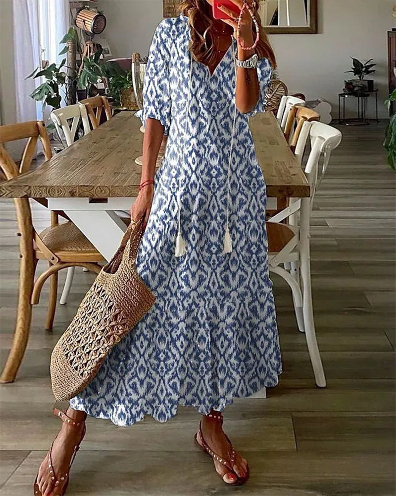 Seawillow | Aurora Boho Drape Dress™