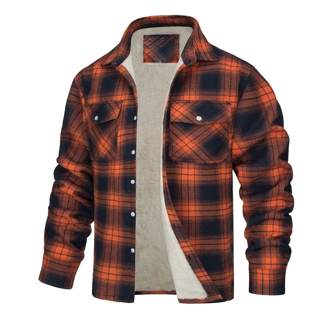 Erickson | Men's Checked Sherpa-Lined Jacket™